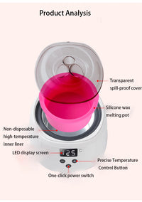 500ml Smart Wax Heater – Hand & Foot Epilator Machine