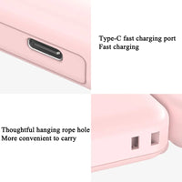 3-in-1 Mini Portable Neck & Handheld Fan with Power Bank