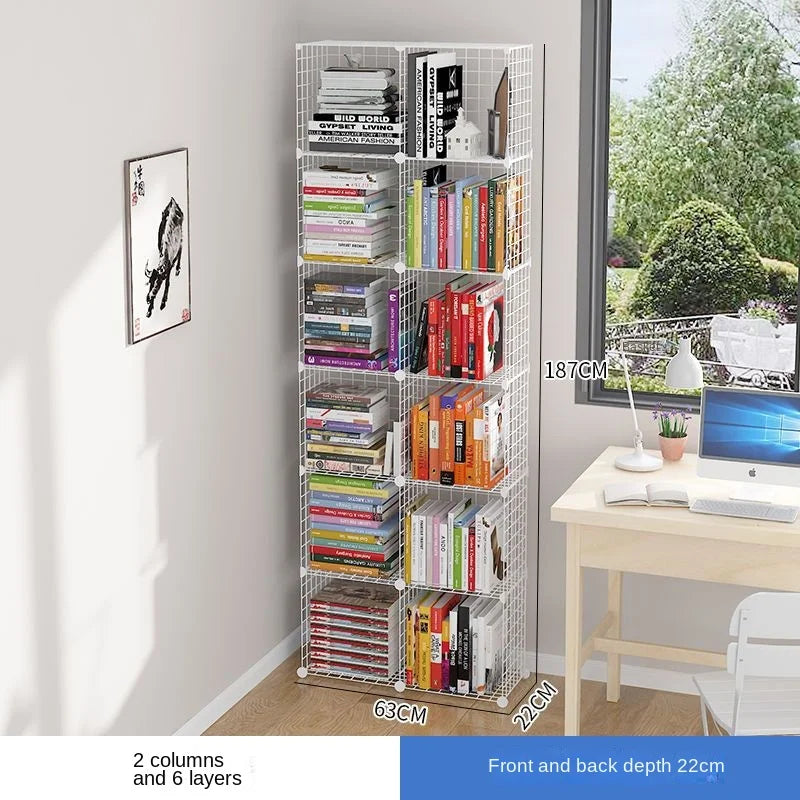 Floating Bookshelf Bookcase for Home & Office Storage