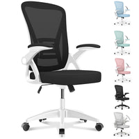 Ergonomic Mesh Office Chair – Lumbar Support & Flip Armrests