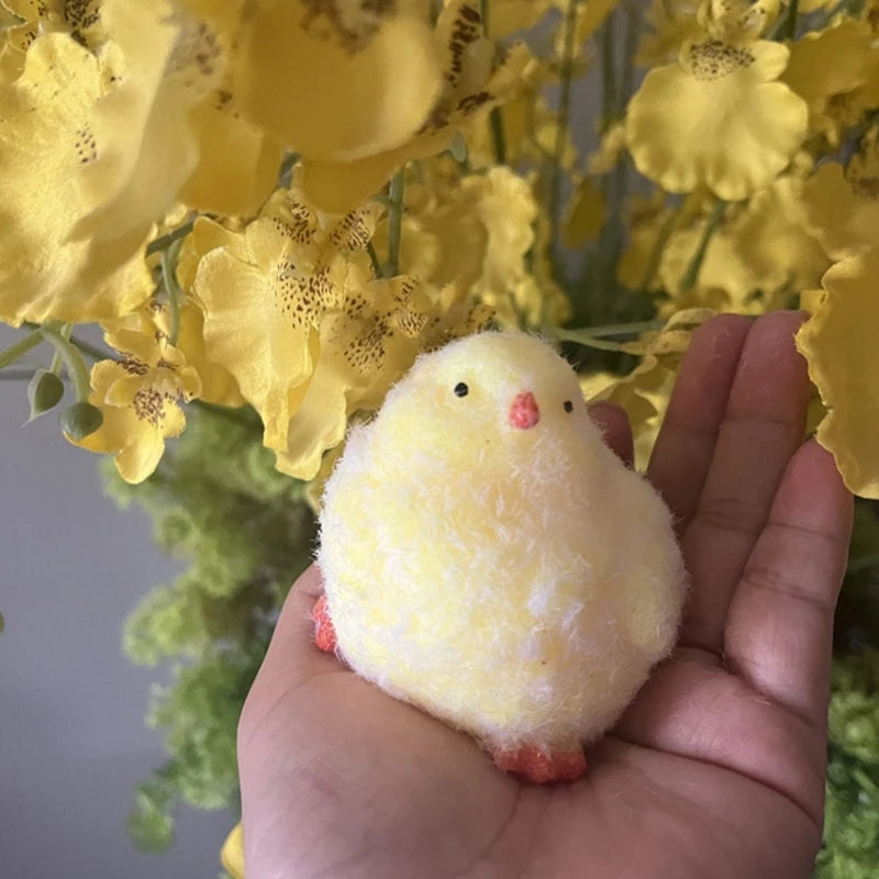 Squeeze Chick Toy Antistress Funny Life Like Chick Toy Stretchy Decompress Squeeze Toy for Office Kids Anxiety Reduce