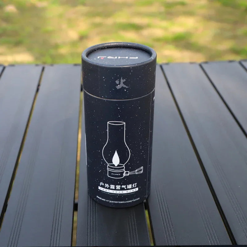 Portable Camping Gas Lamp Outdoor Candle Light for Hiking