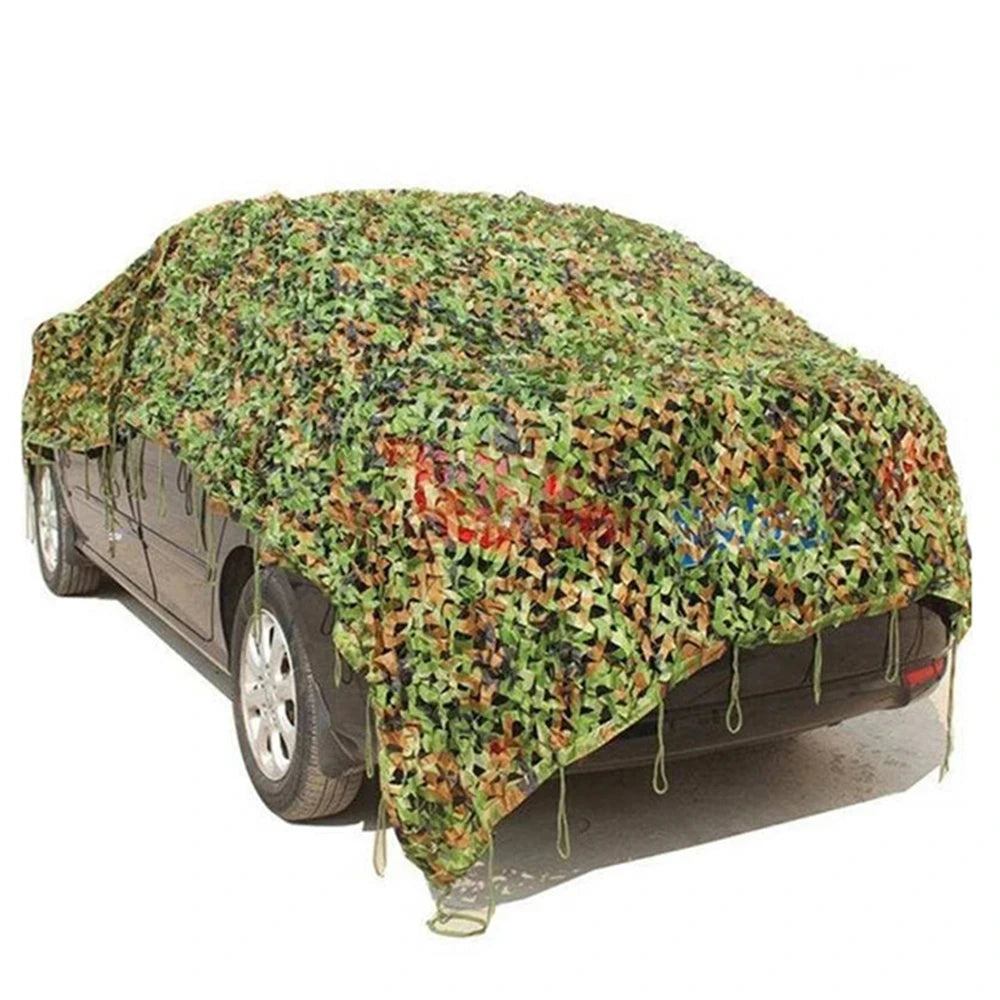 Camo Netting Woodland Hunting Sunshade Mesh