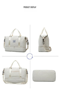 Women’s Large Travel Duffle Bag Lightweight Weekender