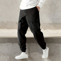 Men’s Cargo Jogger Pants Casual Sports Trousers