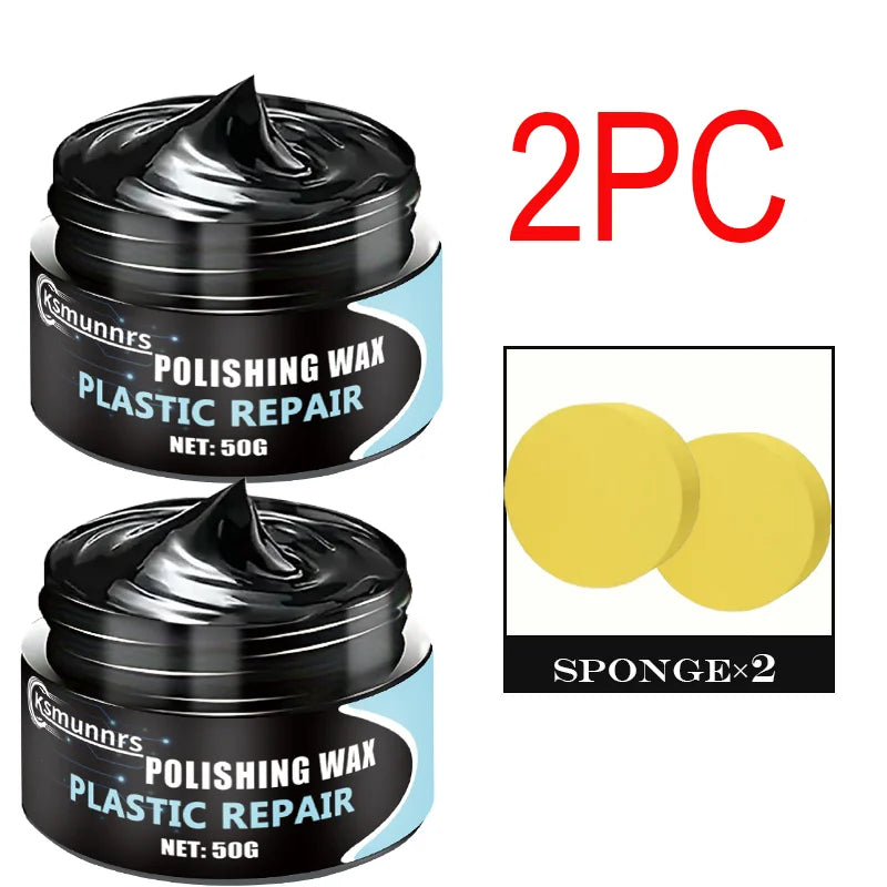 Multifunction Car Care Kit – Leather, Plastic & Tire Polish