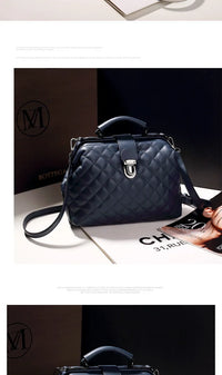 Vintage Argyll Crossbody Bag – Women’s Doctor Handbag