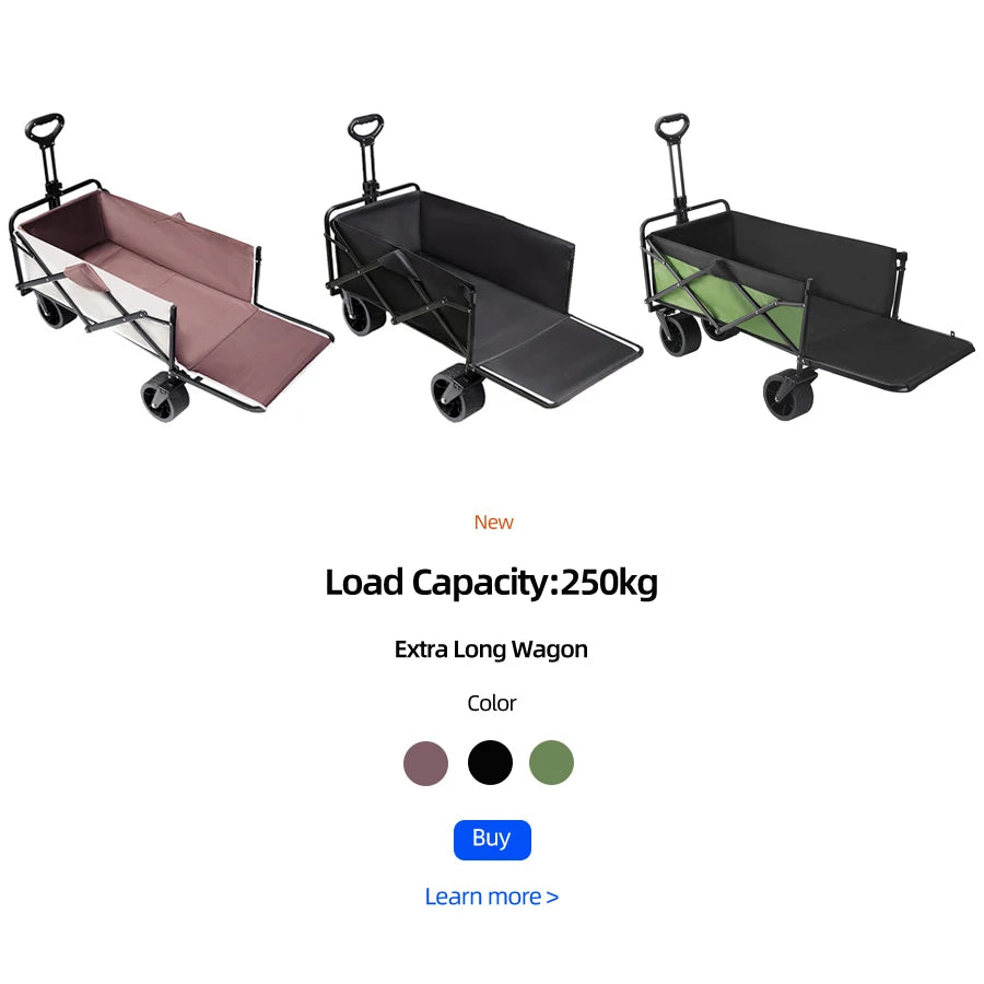 Heavy Duty Foldable Camping & Utility Cart