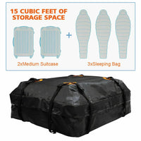 Waterproof Car Roof Cargo Bag Universal Luggage Carrier