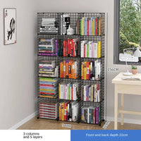 Floating Bookshelf Bookcase for Home & Office Storage