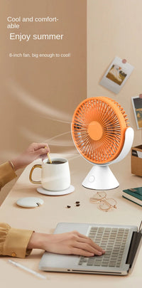 Xiaomi Desk Fan New Smart Home Portable Cooling Fan Can Hanging Upright Fan Usb Brushless Turbine Mini Portable Air Conditioner