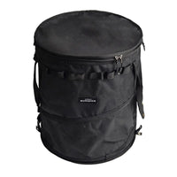 Camping Trash Can Folding Portable Bin with Zipper Lid