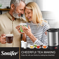 Portable Travel Electric Kettle, Mini Tea/Coffee Pot,Compact & Durable. Perfect for Travel