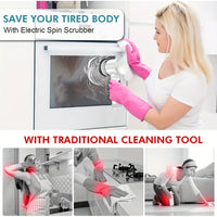 Electric Spin Scrubber – 5-in-1 Rechargeable Cleaning Brush