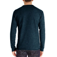 Men’s Casual Long Sleeve Elastic T-Shirt