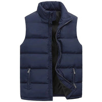 Men’s Winter Warm Vest Jacket – Waterproof Sleeveless Coat