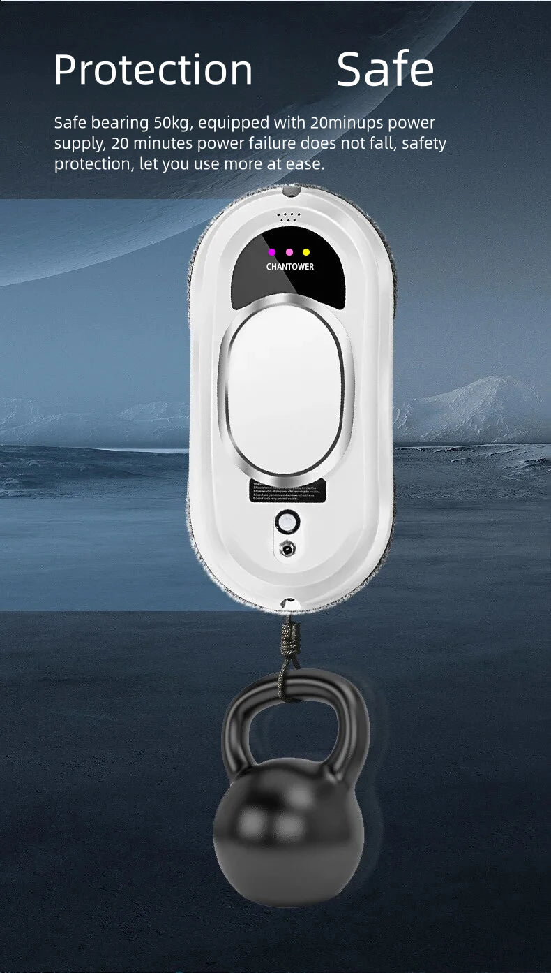 Intelligent Window Cleaning Robot with Remote Control