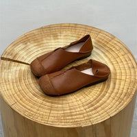 Women's Shoes 2025 Vintage Round Toe Ballet Women's
