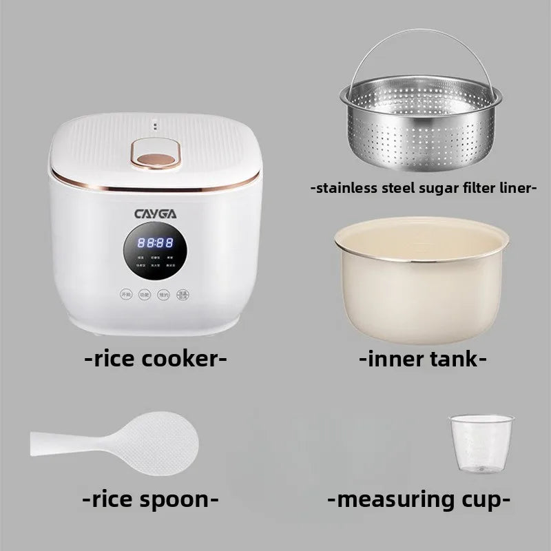 3L Smart Electric Rice Cooker Multi-Purpose Digital