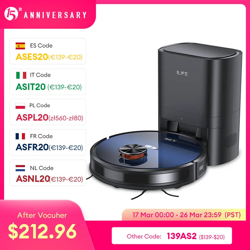 T10s Robot Vacuum with Auto-Empty Station