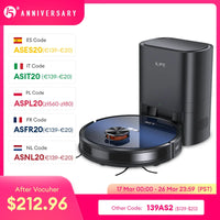 T10s Robot Vacuum with Auto-Empty Station