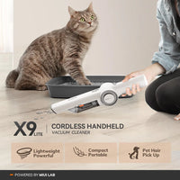 Cordless Handheld Vacuum Cleaner – Pet Hair & Car Use