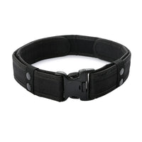 Men’s Tactical Combat Belt – Quick Release Canvas Strap