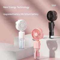 Summer Spray Mist Fan Mini Water Fan F2 Portable Handheld Rechargeable Outdoor Small Fan for Student Dormitory Cooling Tools