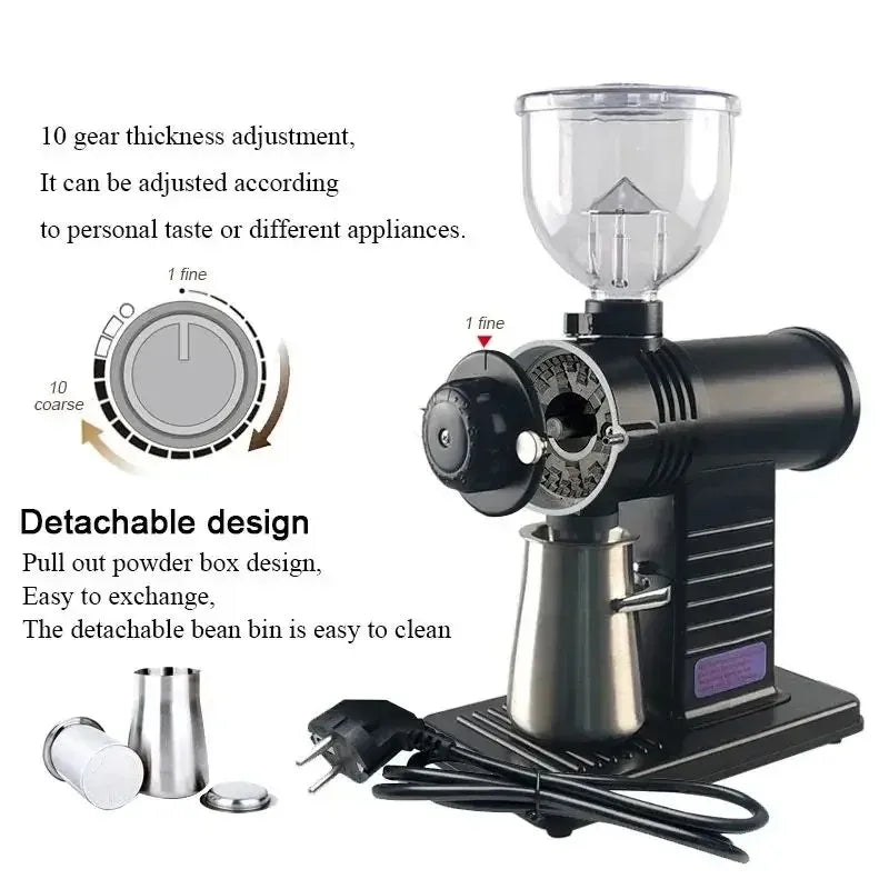 Electric Coffee Bean Grinder – Small Household Machine