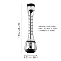 Rotating Stainless Steel Kitchen Faucet Sprinkler Extender