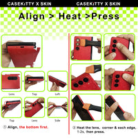 CASEKiTTY Leather Skin Wrap for Samsung Galaxy Z Fold