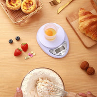 Digital Kitchen Scale 5kg/1g Food Stainless Steel