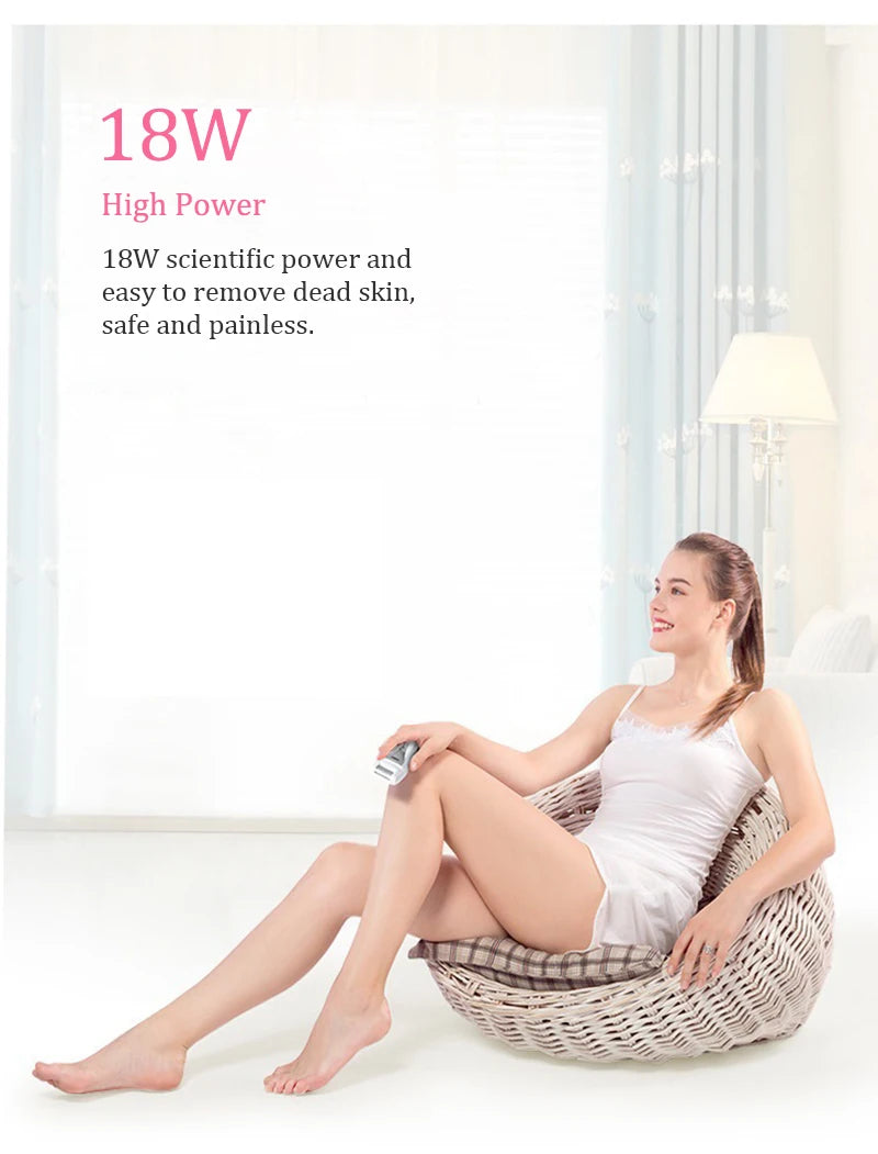 Electric Pedicure Foot File – Callus Remover w/ Sandpaper