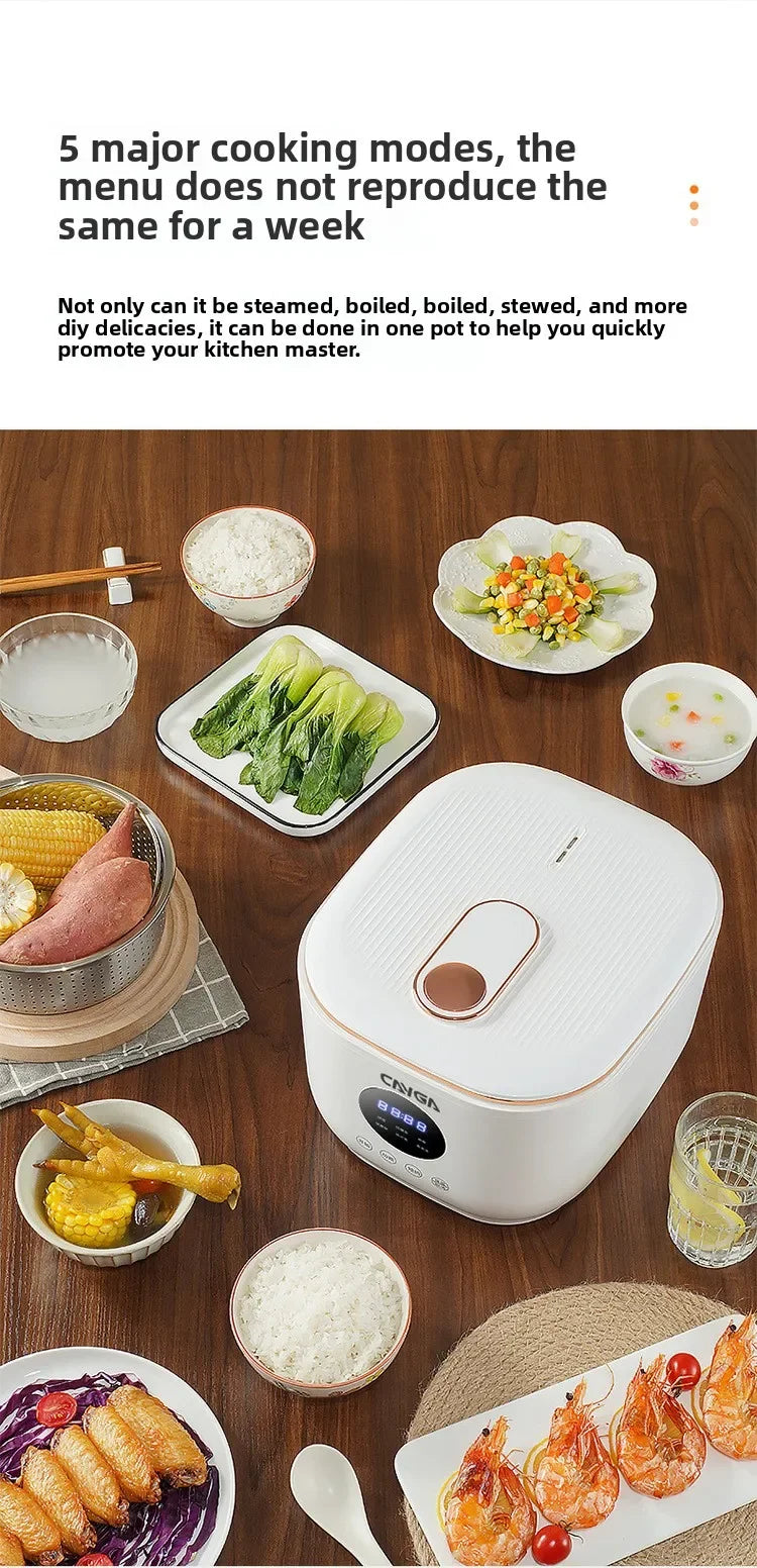 3L Smart Electric Rice Cooker Multi-Purpose Digital