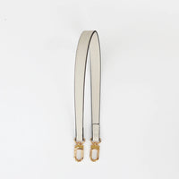 56cm Leather Bag Strap with Golden Buckle – Replacement Belt