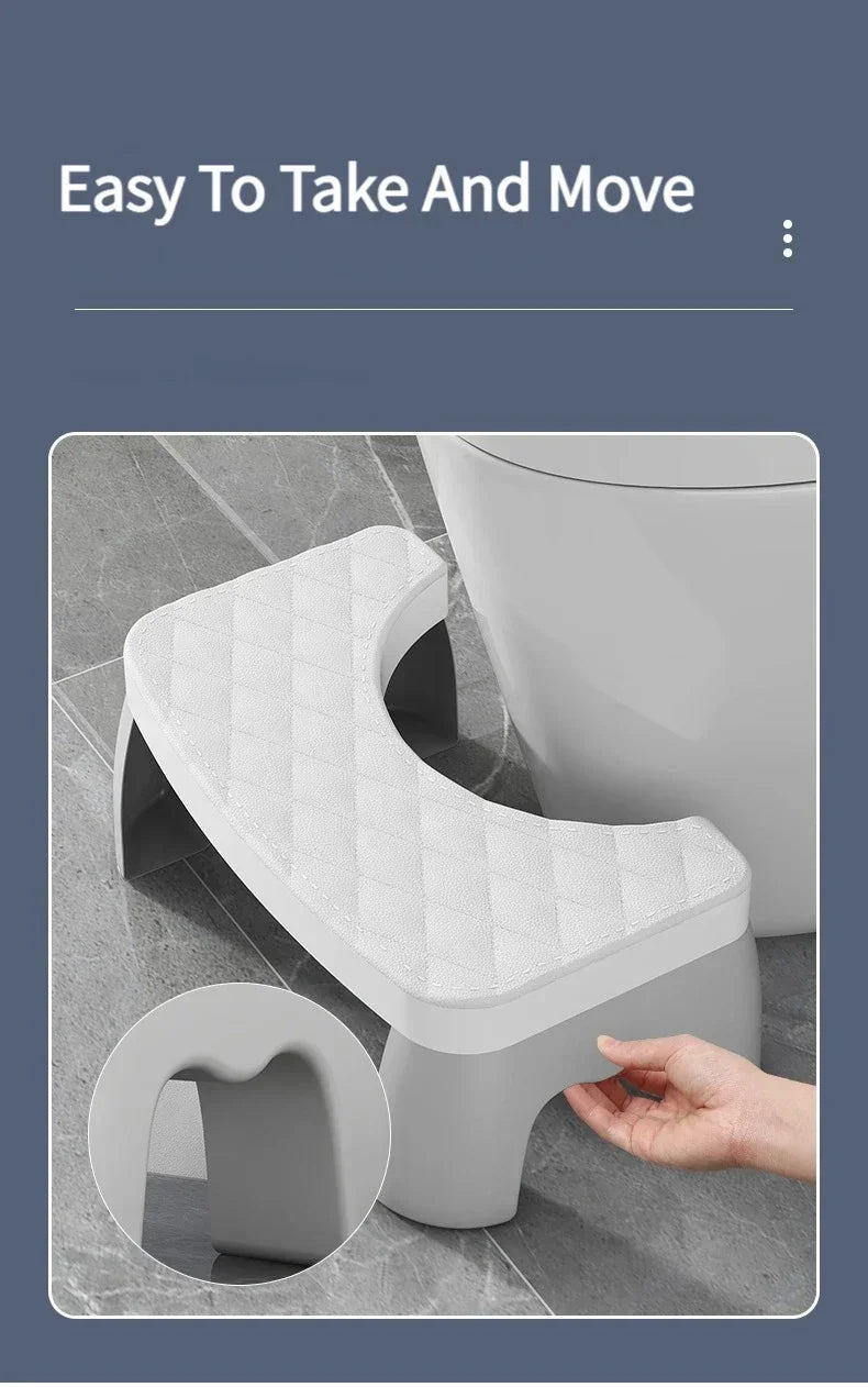 Portable Non-Slip Toilet Squatting Stool for Adults