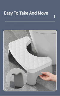 Portable Non-Slip Toilet Squatting Stool for Adults