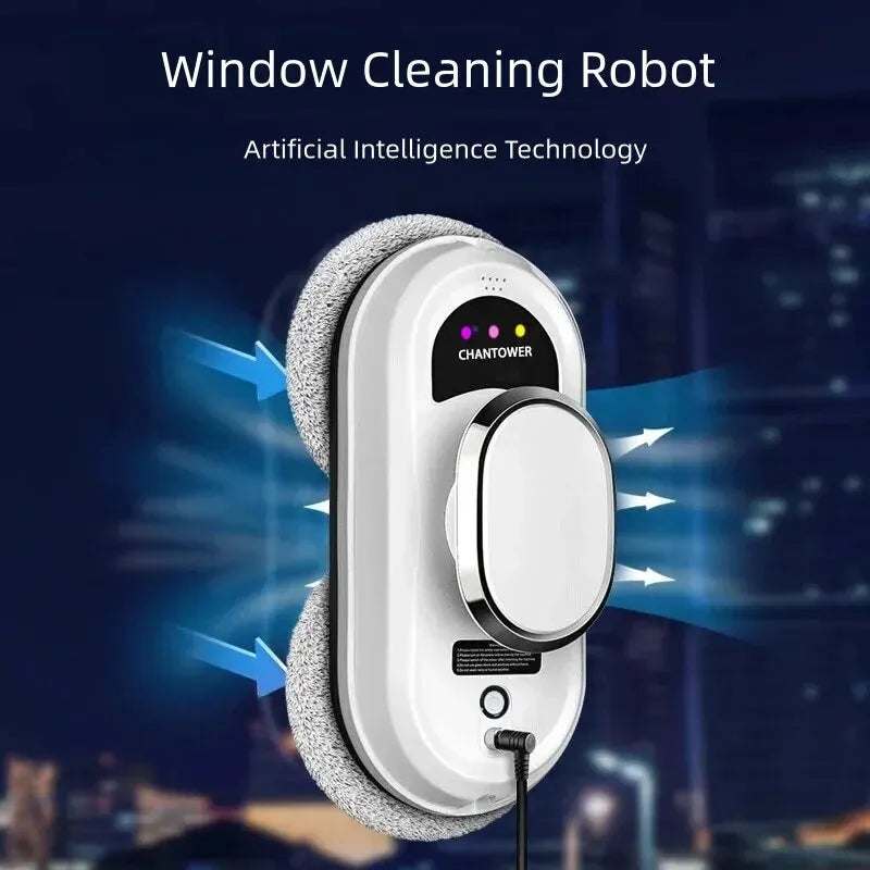 Intelligent Window Cleaning Robot with Remote Control