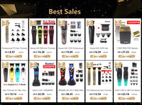 VGR V-996 Trimmer for Men DLC T-Blade LED Display Cordless USB Oil Head Professional Hair Clipper Finishing Machine Haircut