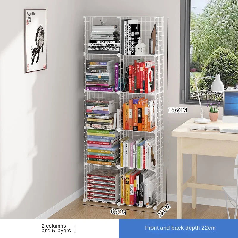 Floating Bookshelf Bookcase for Home & Office Storage
