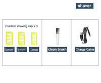 MLG Electric Shaver – USB Rechargeable Full Body Trimmer