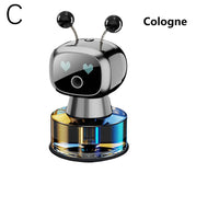 Smart Rechargeable Car Air Freshener,Automatic Aromatherapy Diffuser With Robotic Design,Auto-Spray&Ignition Sensing,Car Decor