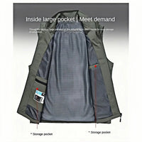 Men’s Winter Fleece Vest – Casual Warm Sleeveless Jacket