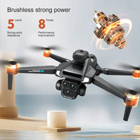 4K Dual Camera Drone – Brushless Motor w/ Screen Remote