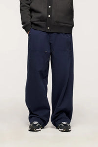 Men’s Wide-Leg Street Style Work Pants Autumn 2025