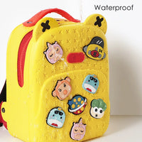 Fashion DIY Cartoon School Bags for Kids Boys Waterproof Children School Backpacks for Girls Kindergarten Kawaii Book Bag Gift