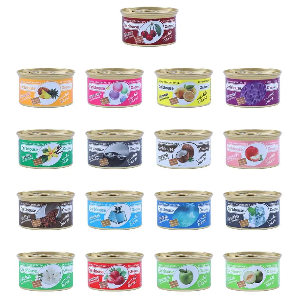 Car Air Freshener Coffee Scent Wood Block Perfume