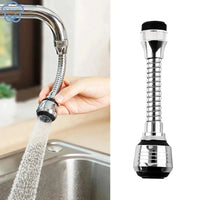 Rotating Stainless Steel Kitchen Faucet Sprinkler Extender