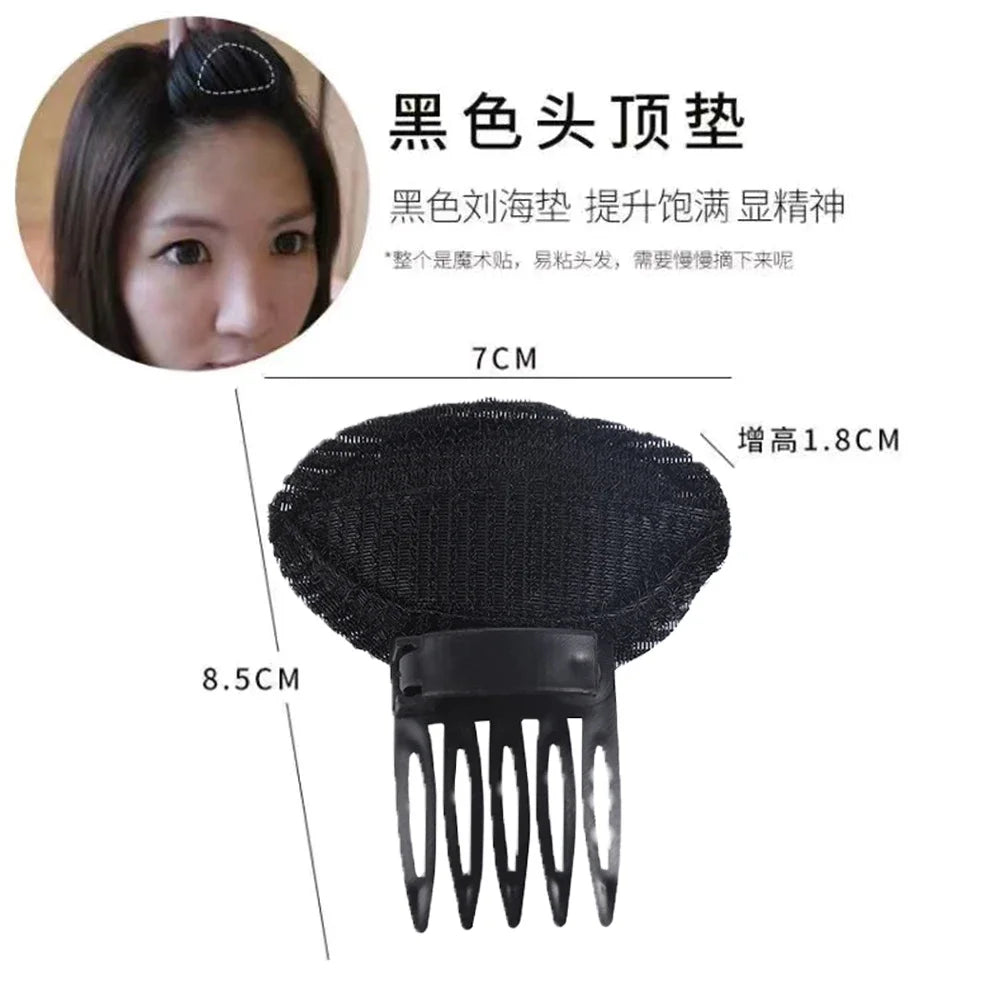 Invisible Hair Pins Fluffy Styling Sponge Pad for Women