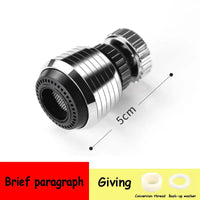 360° Faucet Aerator Nozzle – 3 Modes High Pressure